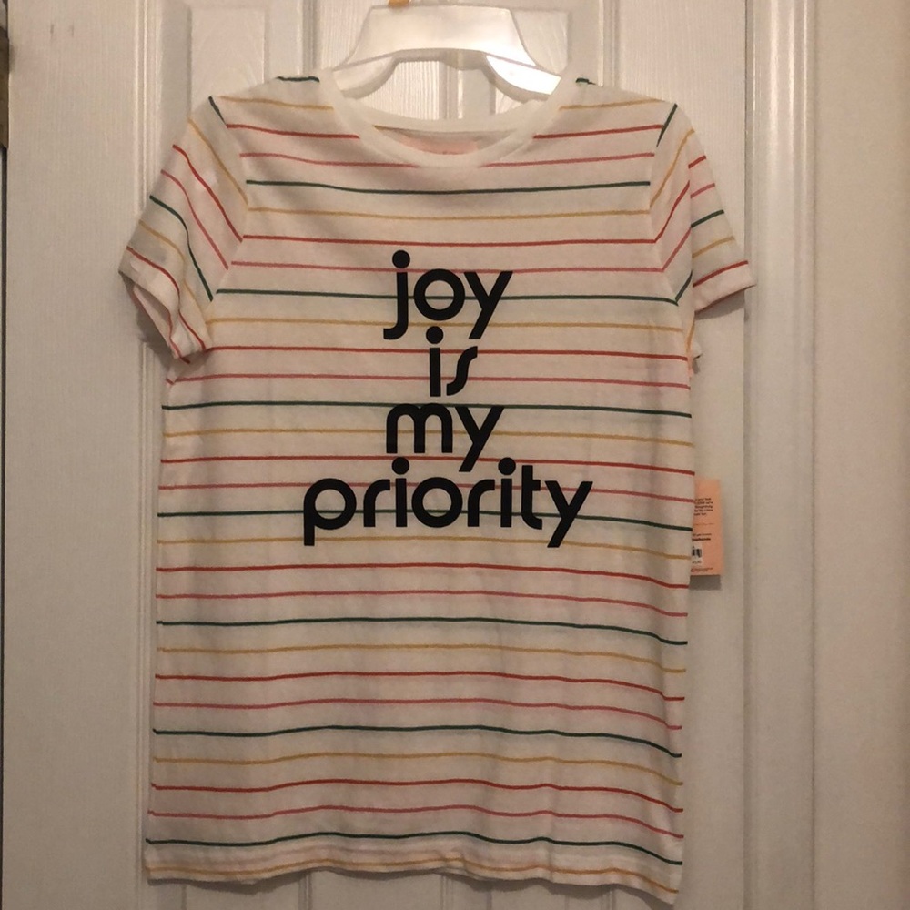 Bando Large Joy is my priority shirt